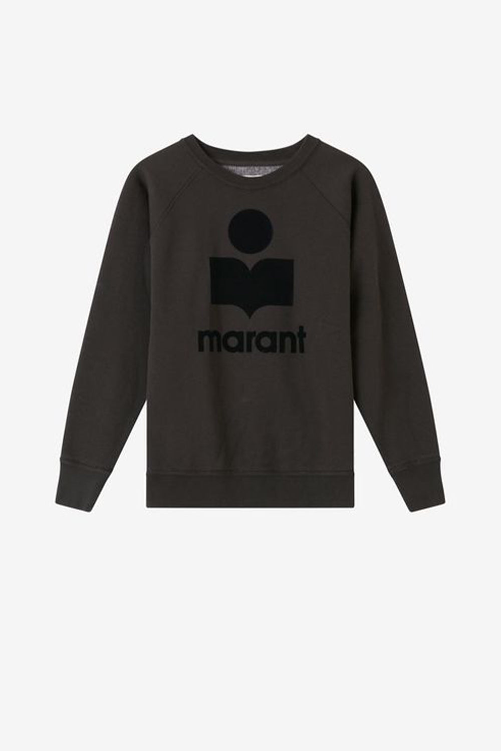 Milly ロゴ スウェットシャツ - ウォッシュドブラック - Woman - 1