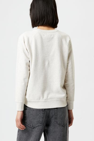 Sweatshirt logo milly - Écru - Woman - 5