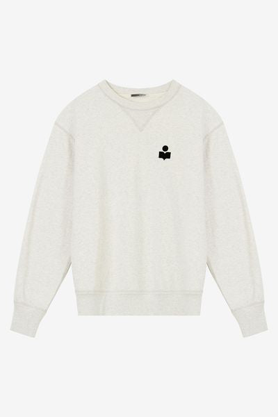 Mike cotton sweatshirt - Ecru - Man - 1