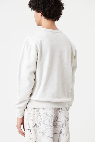 Mike cotton sweatshirt - Ecru - Man - 5