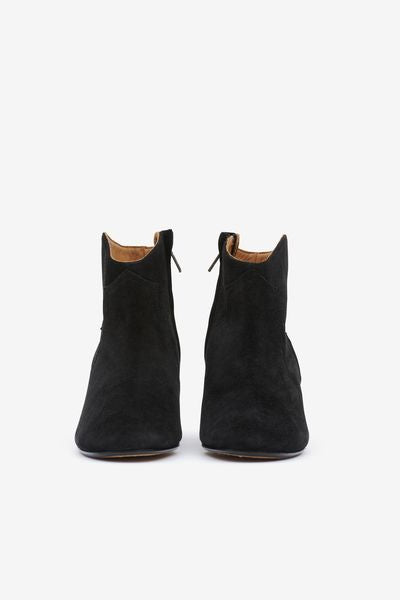 Dicker カーフスエードレザー製 ブーツ - ウォッシュドブラック - Woman - 8