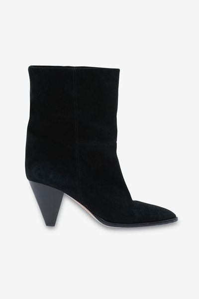 Rouxa suede ankle boots - 黒 - Woman - 2