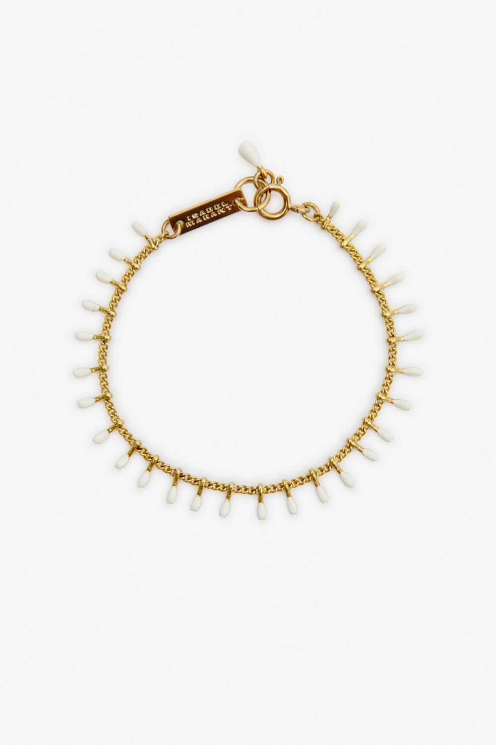 Pulsera con cadena casablanca de latón dorado - Crudo - Woman - 1