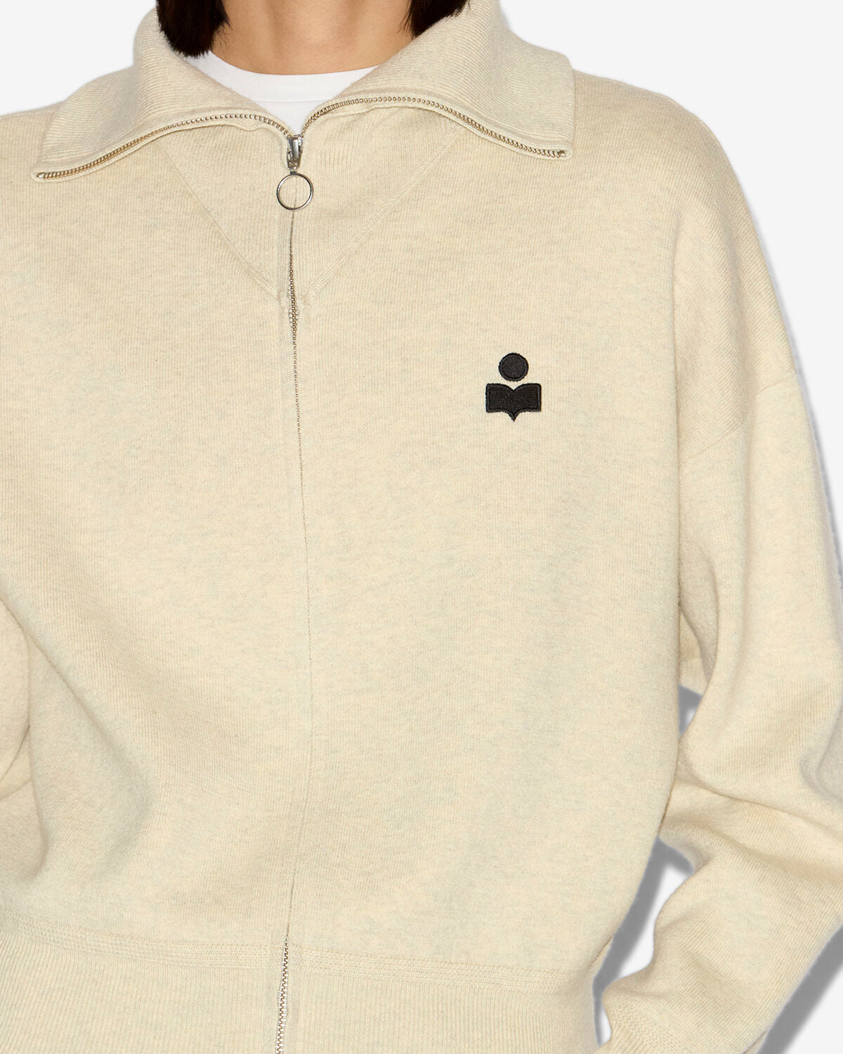 Axelle カーディガン Woman Light gray 2