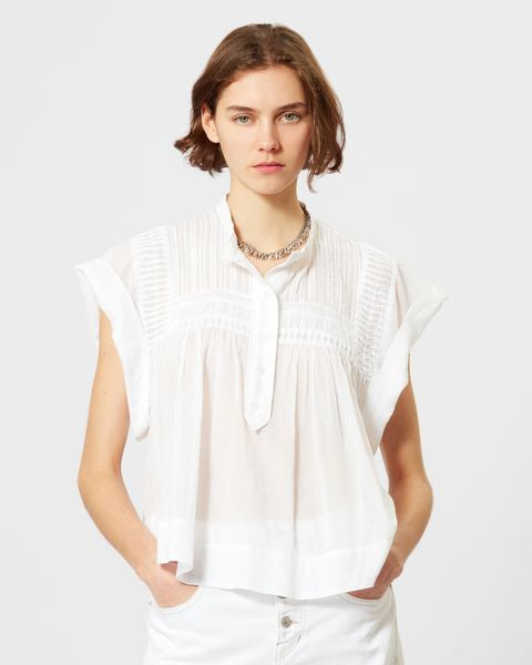 Haut leaza Woman Blanc 5