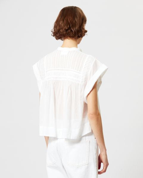 Haut leaza Woman Blanc 2