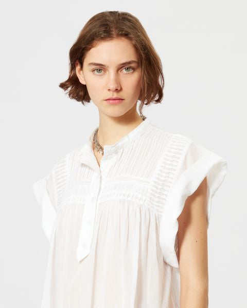 Haut leaza Woman Blanc 3
