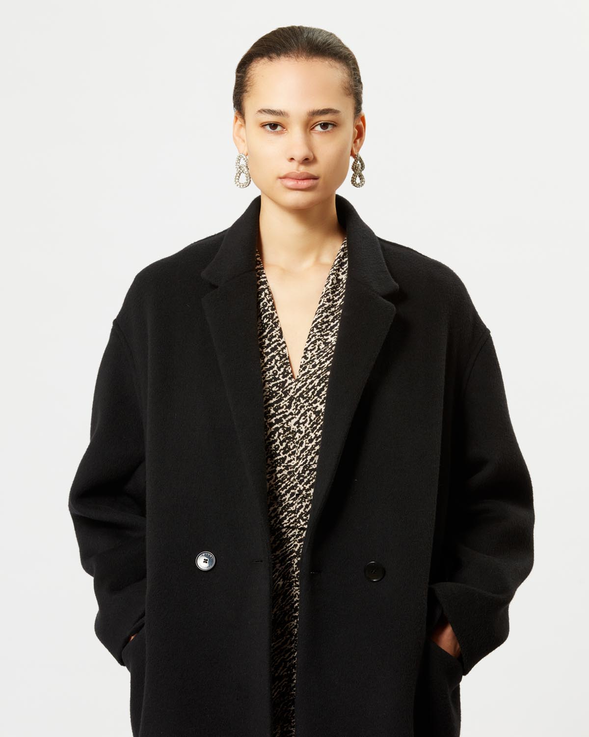 Efegozi coat Woman Black 2