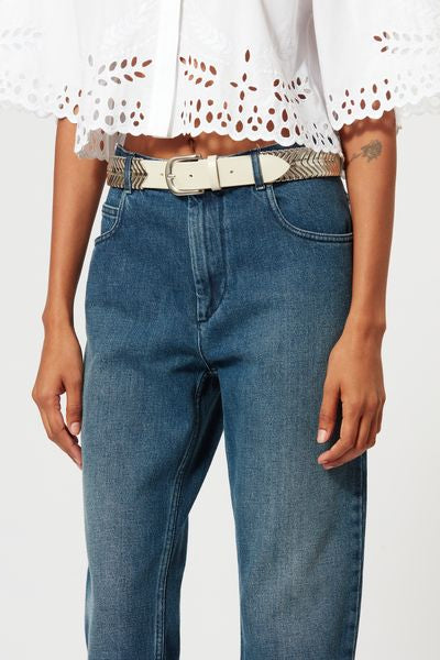 Neasr フィットジーンズ - 青 - Woman - 7