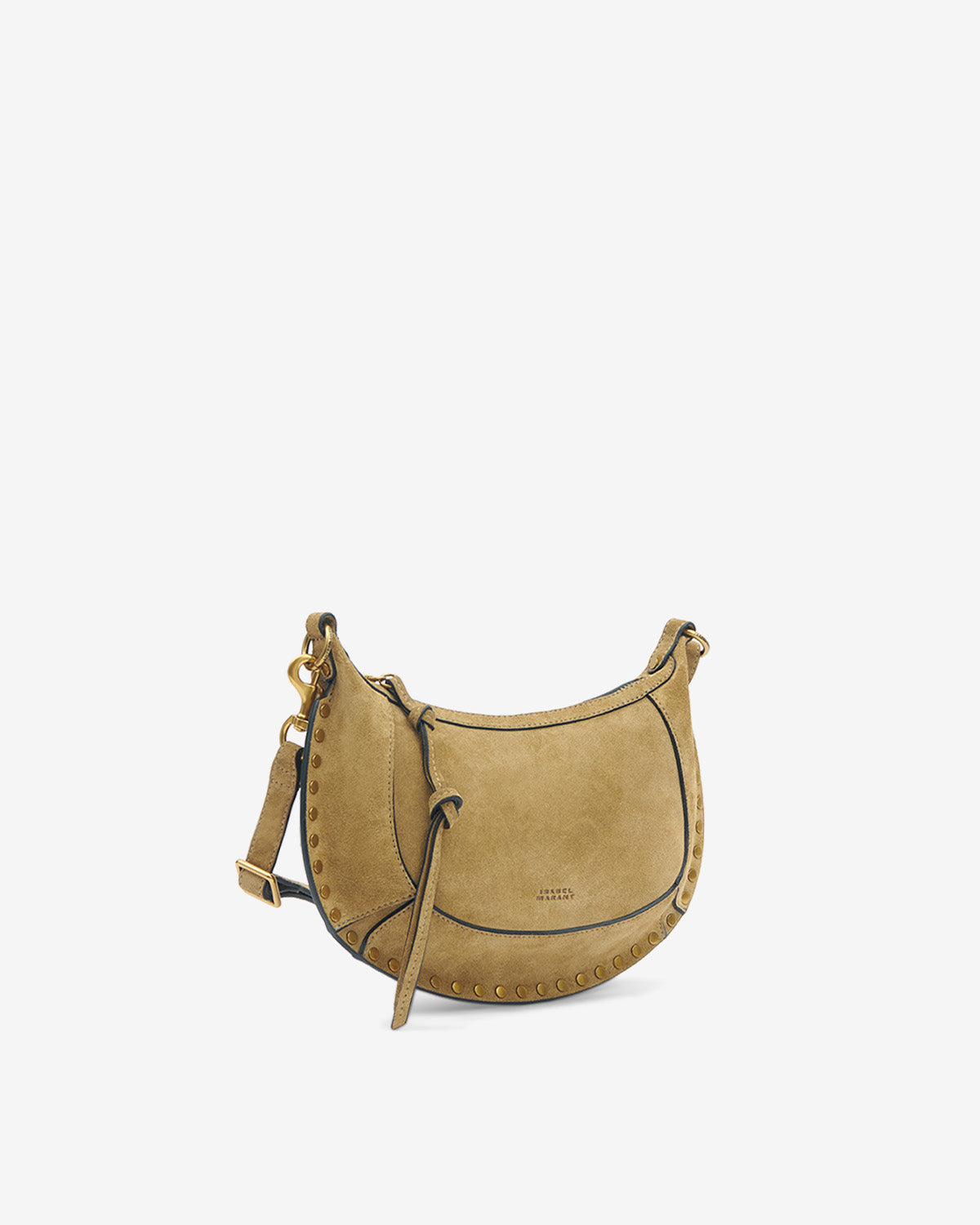 Oskan moon bag Woman Taupe-gold 1