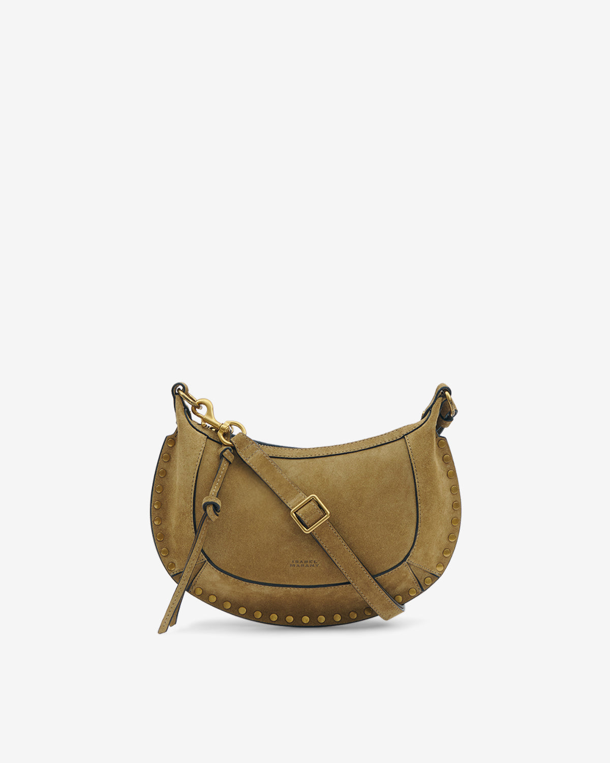 Oskan moon bag Woman Taupe-gold 3