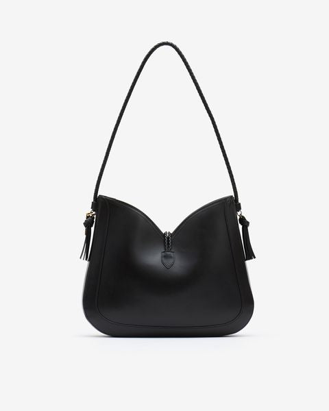 Bolso de hombro tipo hobo de piel vigo Woman Negro 2