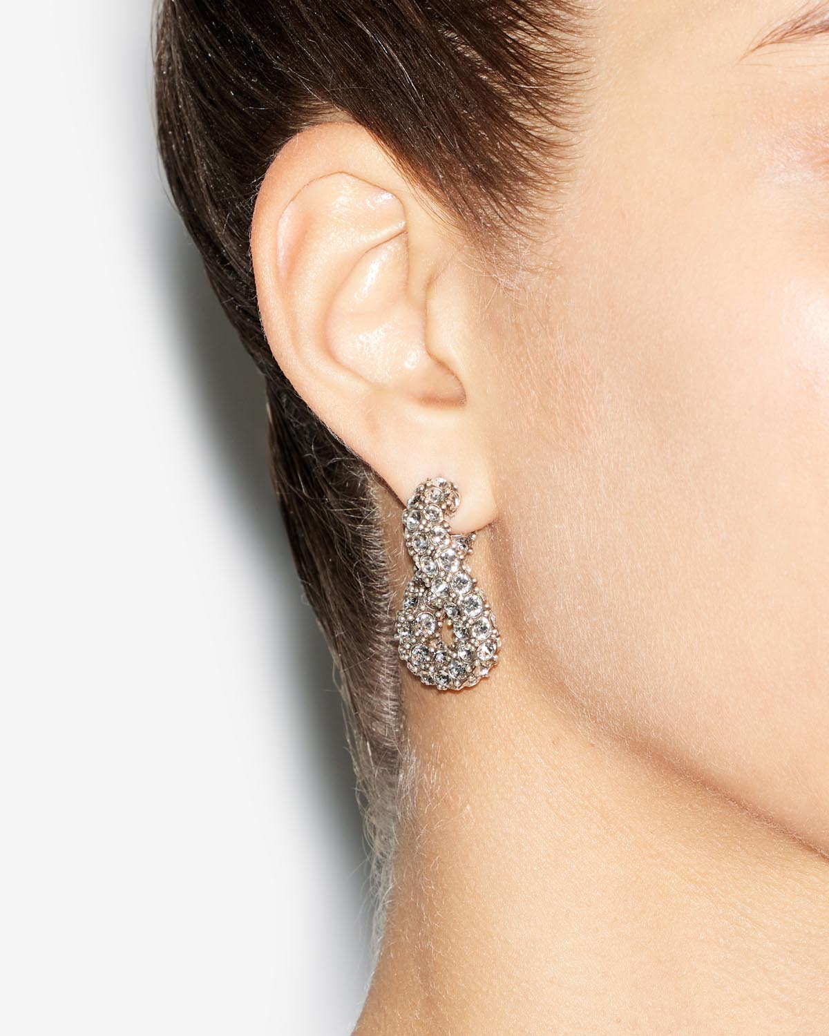 Pendientes funky ring Woman Plata 2