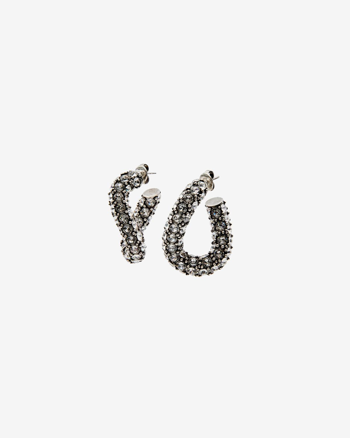 Pendientes funky ring Woman Plata 1