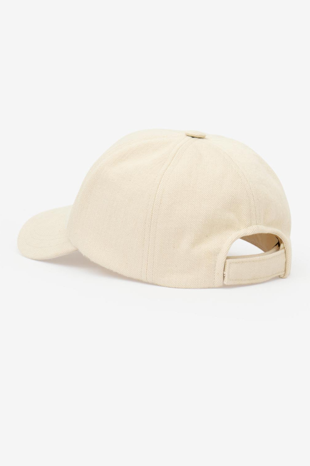 Tyron embroidered cotton cap with logo - Ecru and black - Woman - 2