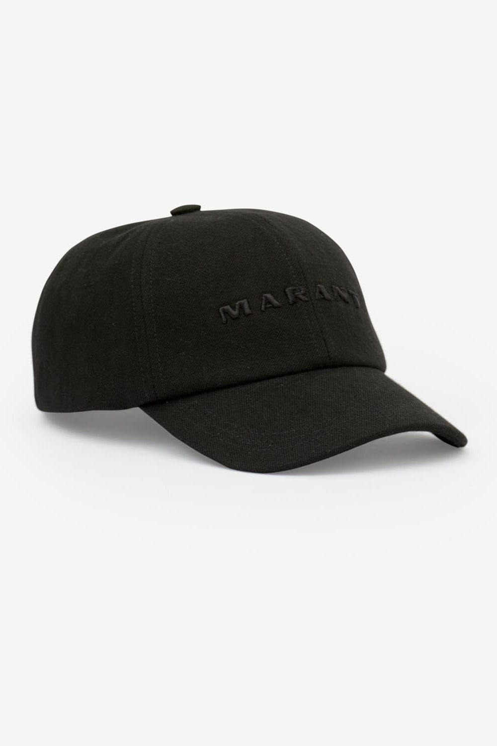 Tyron cap with embroided logo - Black-black - Man - 3