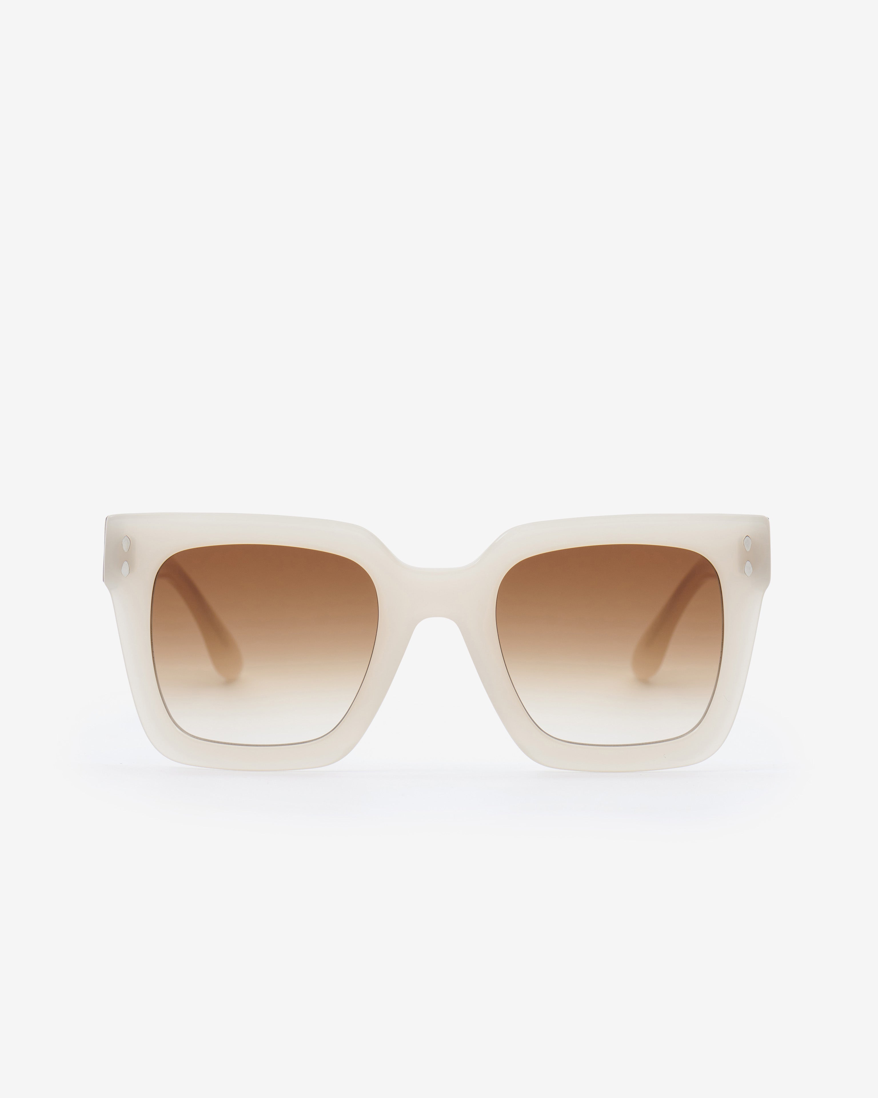 Ekly sunglasses Woman Ivory-brown shaded 2