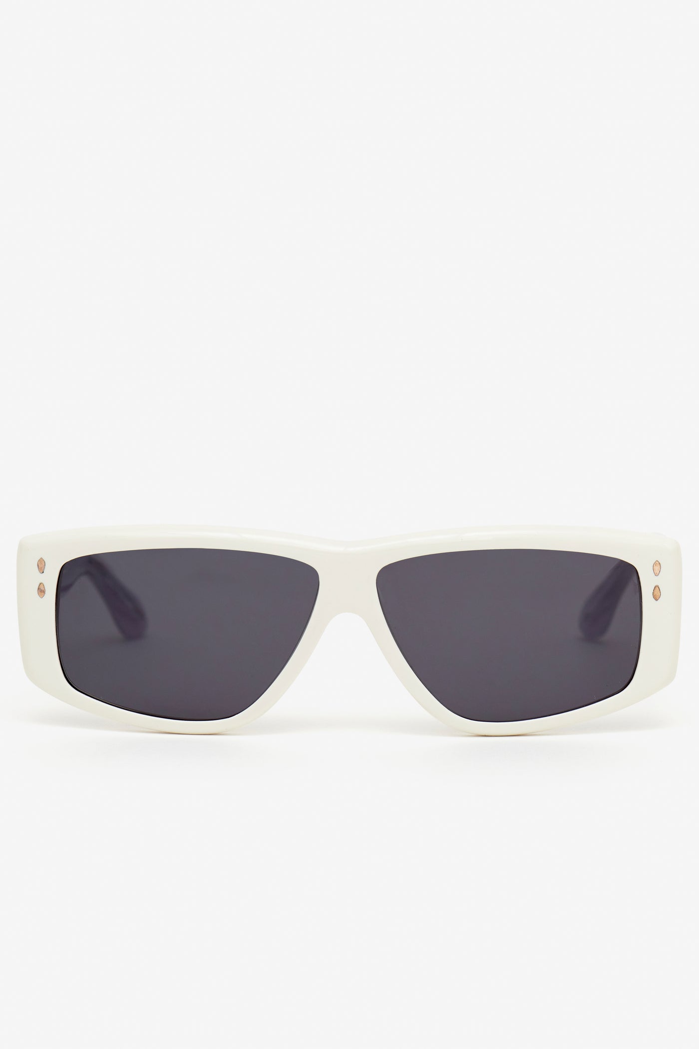 Gafas de sol rectangulares micky - Ivory-gray - Woman - 1