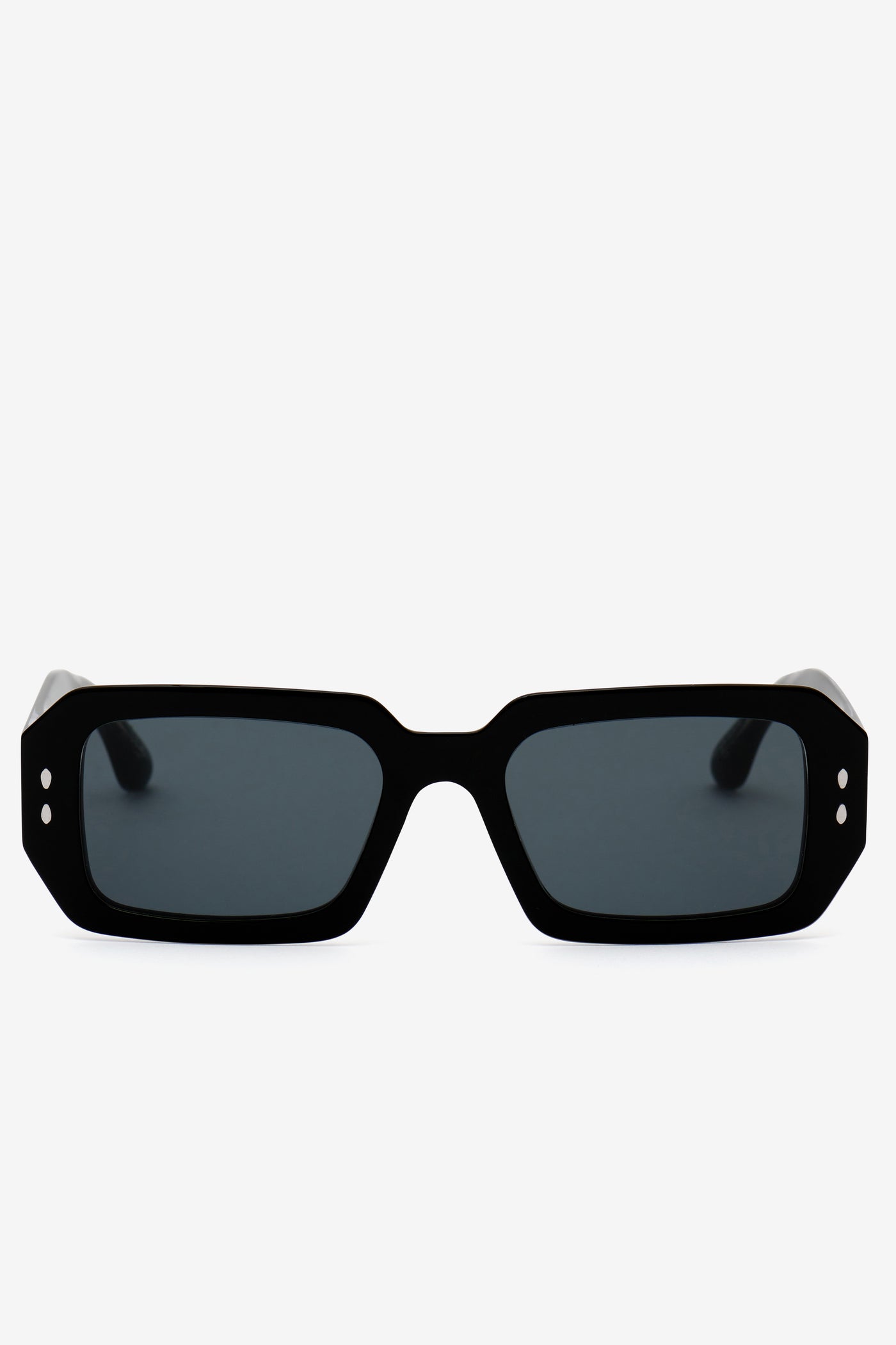 Lizzy rectangular sunglasses - Black pall-gray - Woman - 1