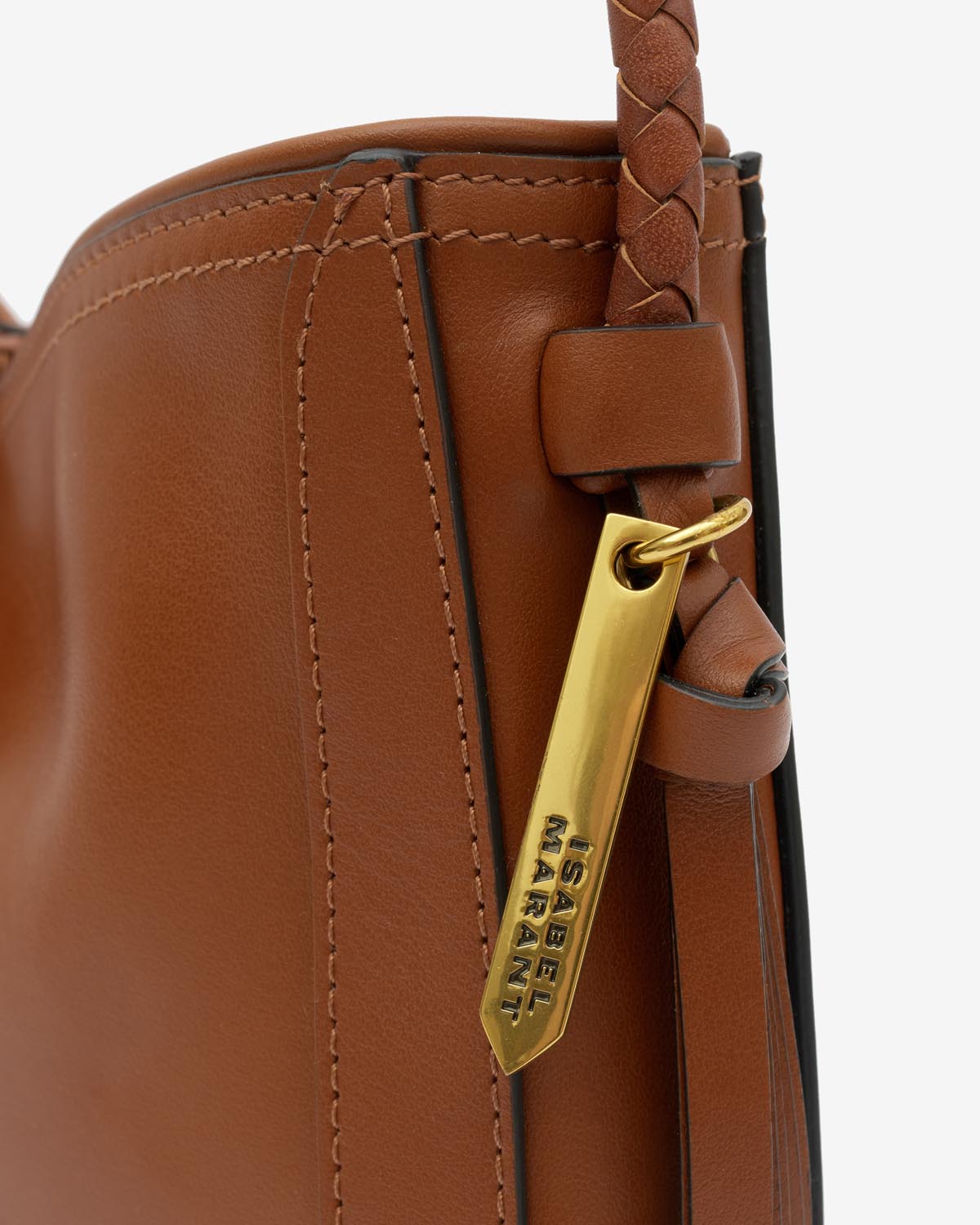 Vigo baguette bag Woman Cognac 5