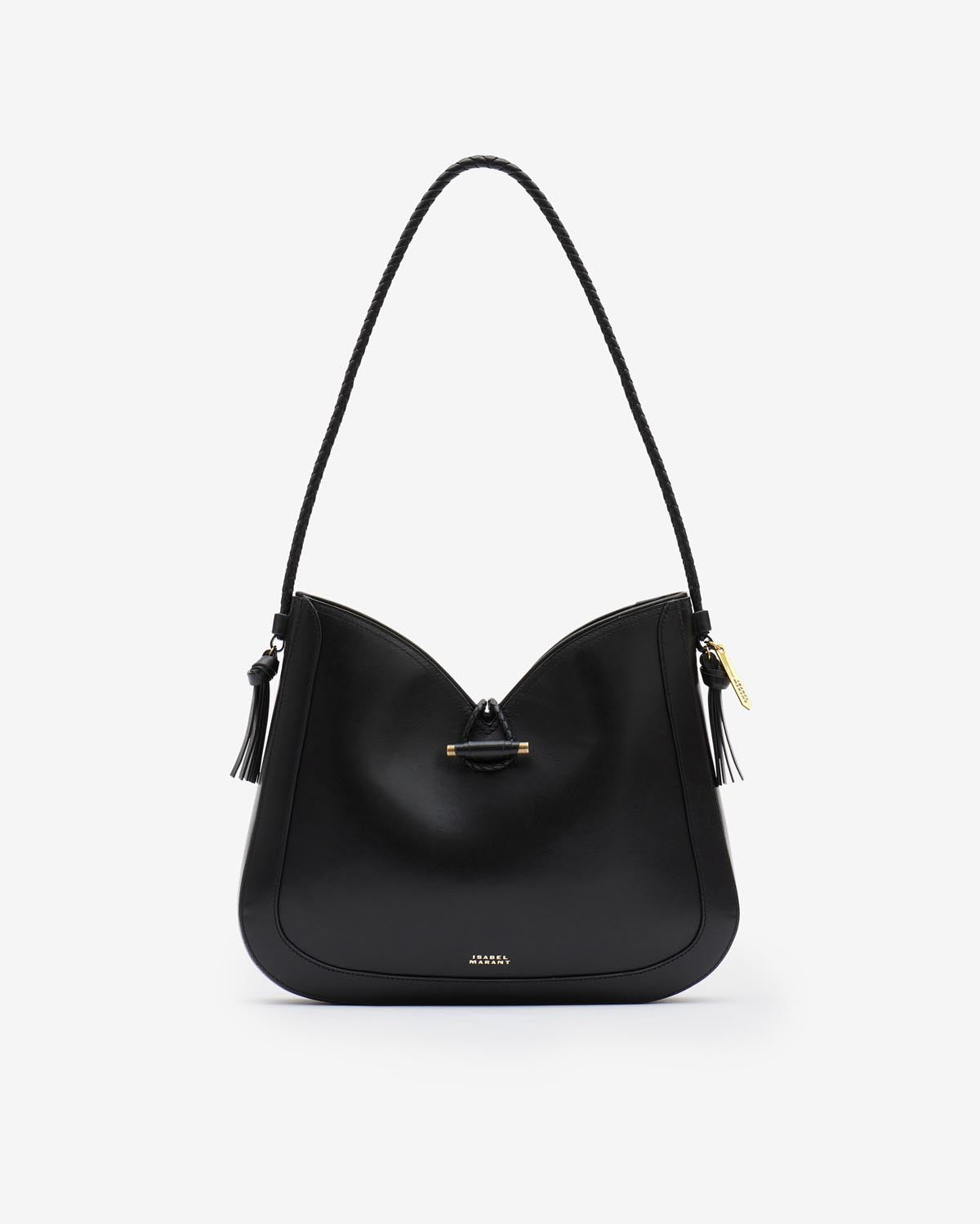 Vigo hobo レザー ショルダーバッグ Woman 黒 10
