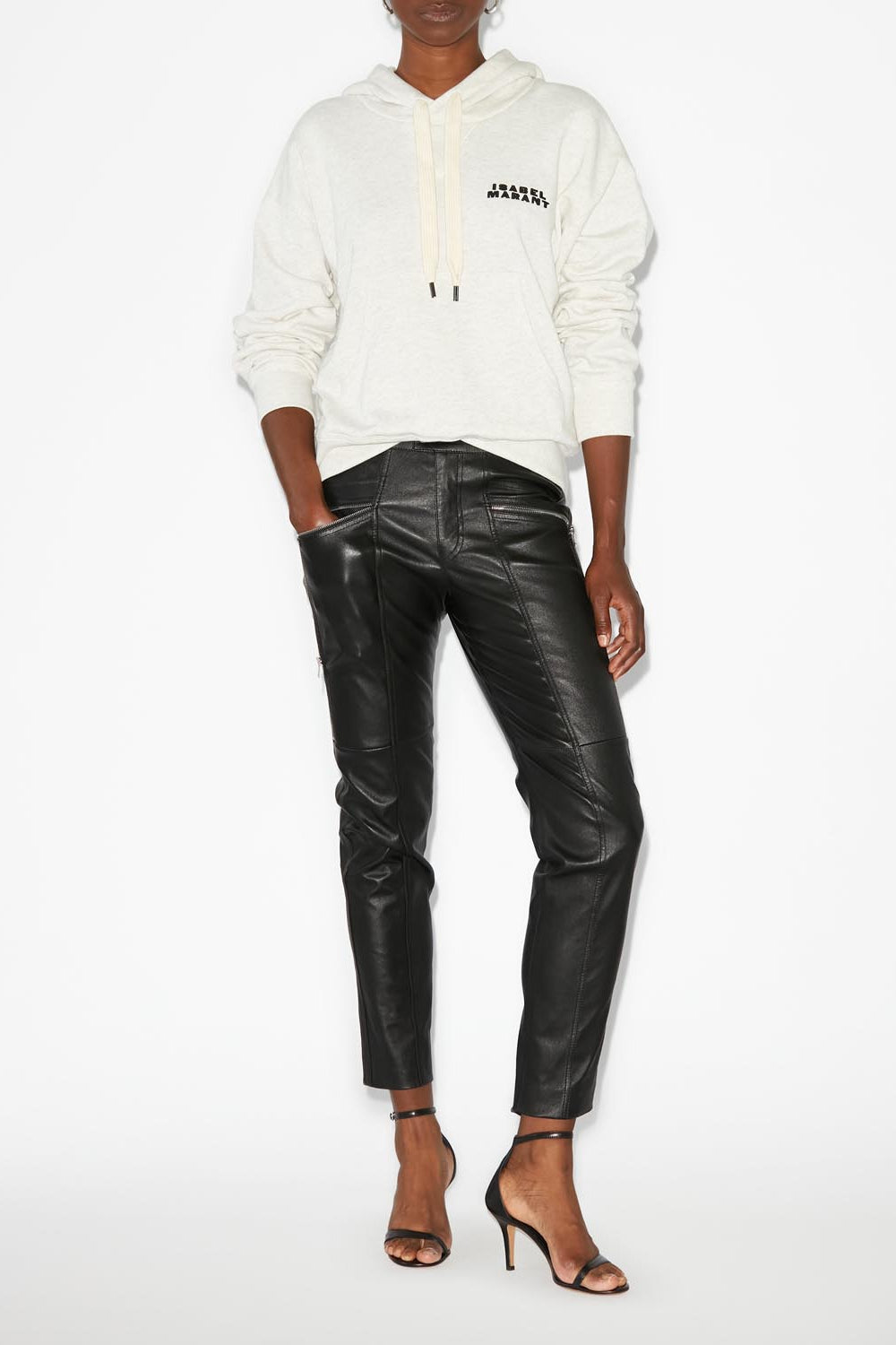 Sylla sweatshirt - Ecru - Woman - 4