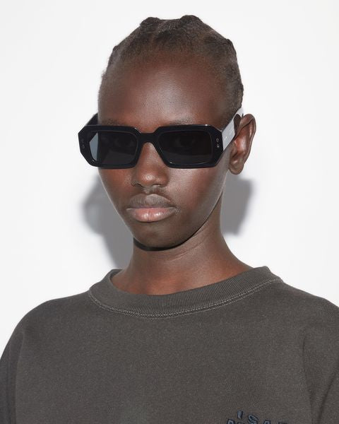 Lizzy サングラス Woman Black pall-gray 5