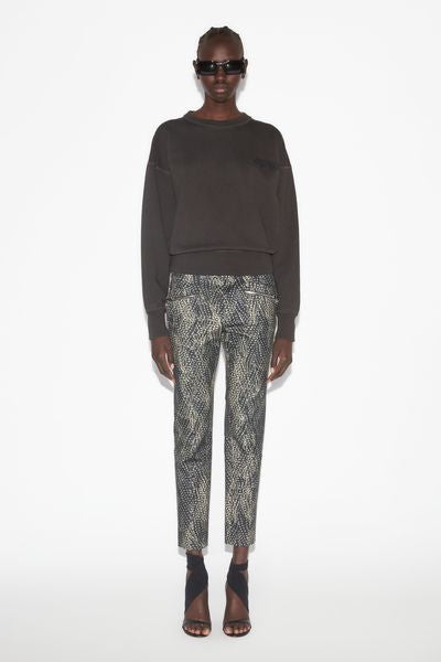 Sweatshirt shad - Noir délavé - Woman - 7