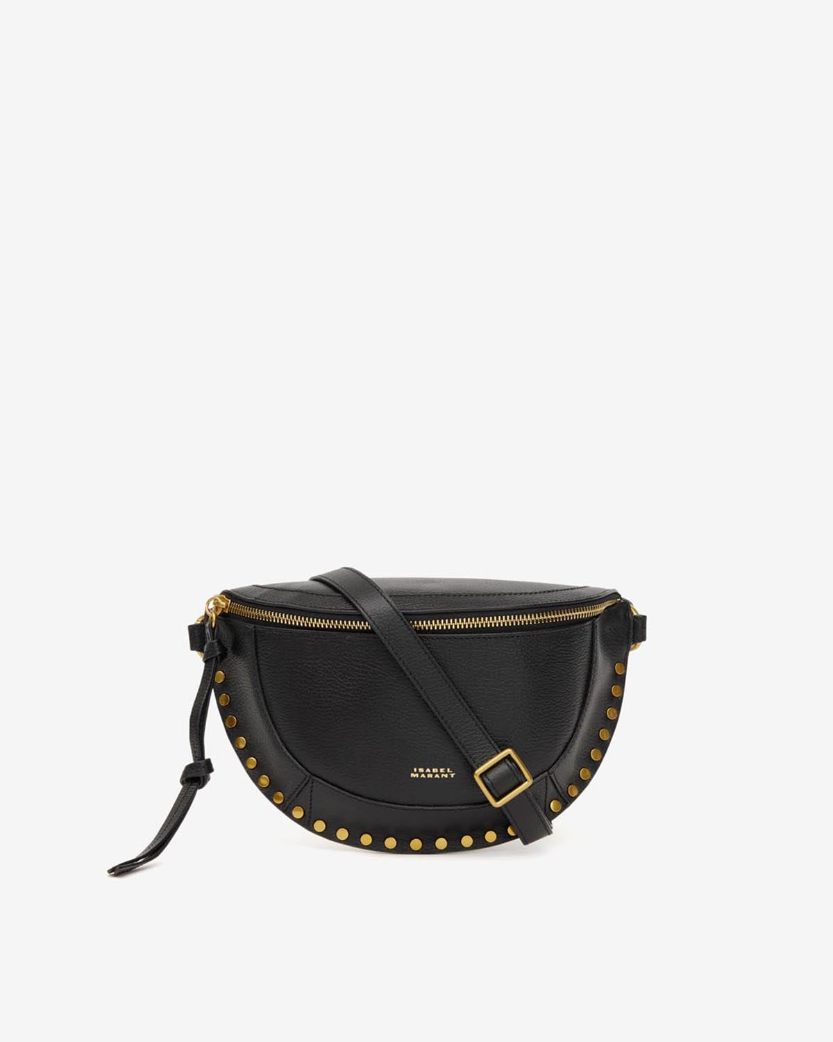 Skano tasche aus genarbtem leder Woman Schwarz 3