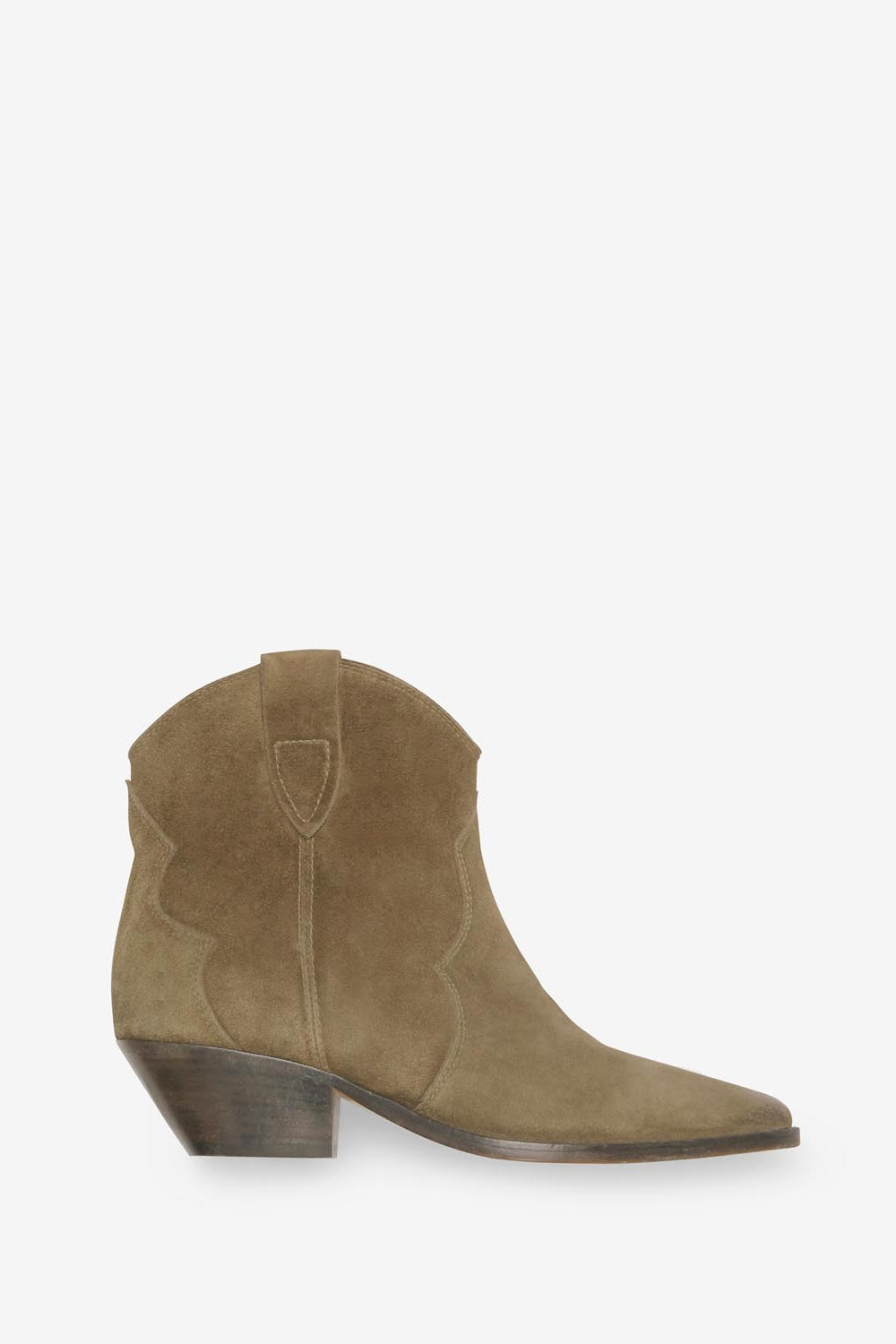 Dewina カーフスエードレザー製 サンティアゴブーツ - Taupe - Woman - 1