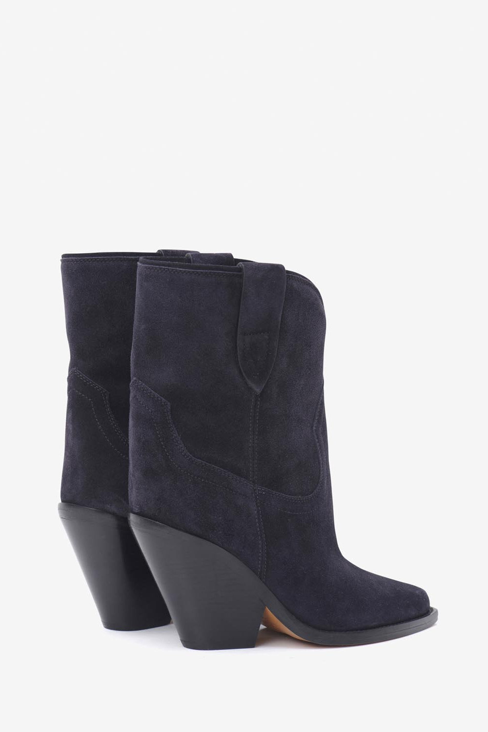 Leyane ヒール サンティアゴブーツ - ウォッシュドブラック - Woman - 2