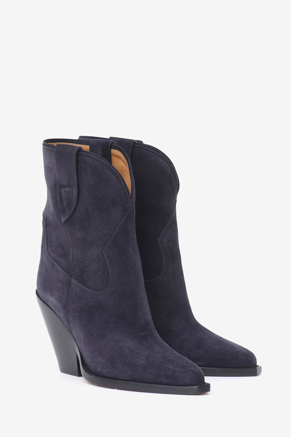 Leyane ヒール サンティアゴブーツ - ウォッシュドブラック - Woman - 6