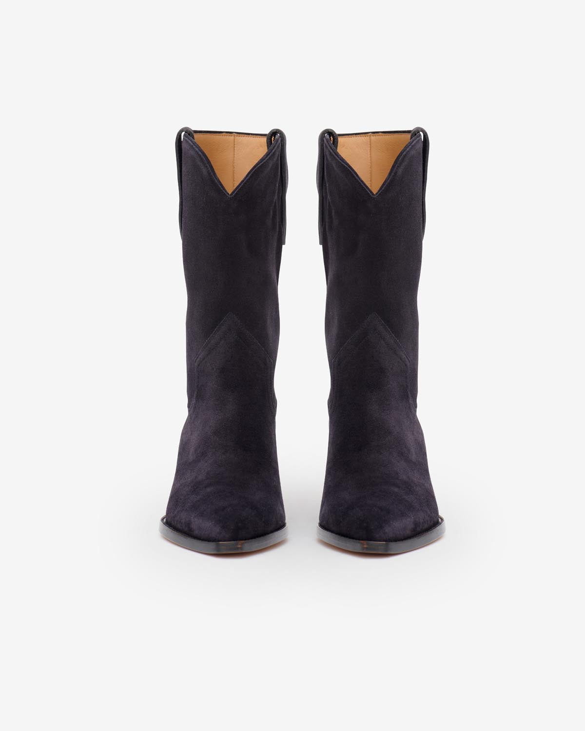 Santiag-stiefel dahope Woman Schwarz gewaschen 4