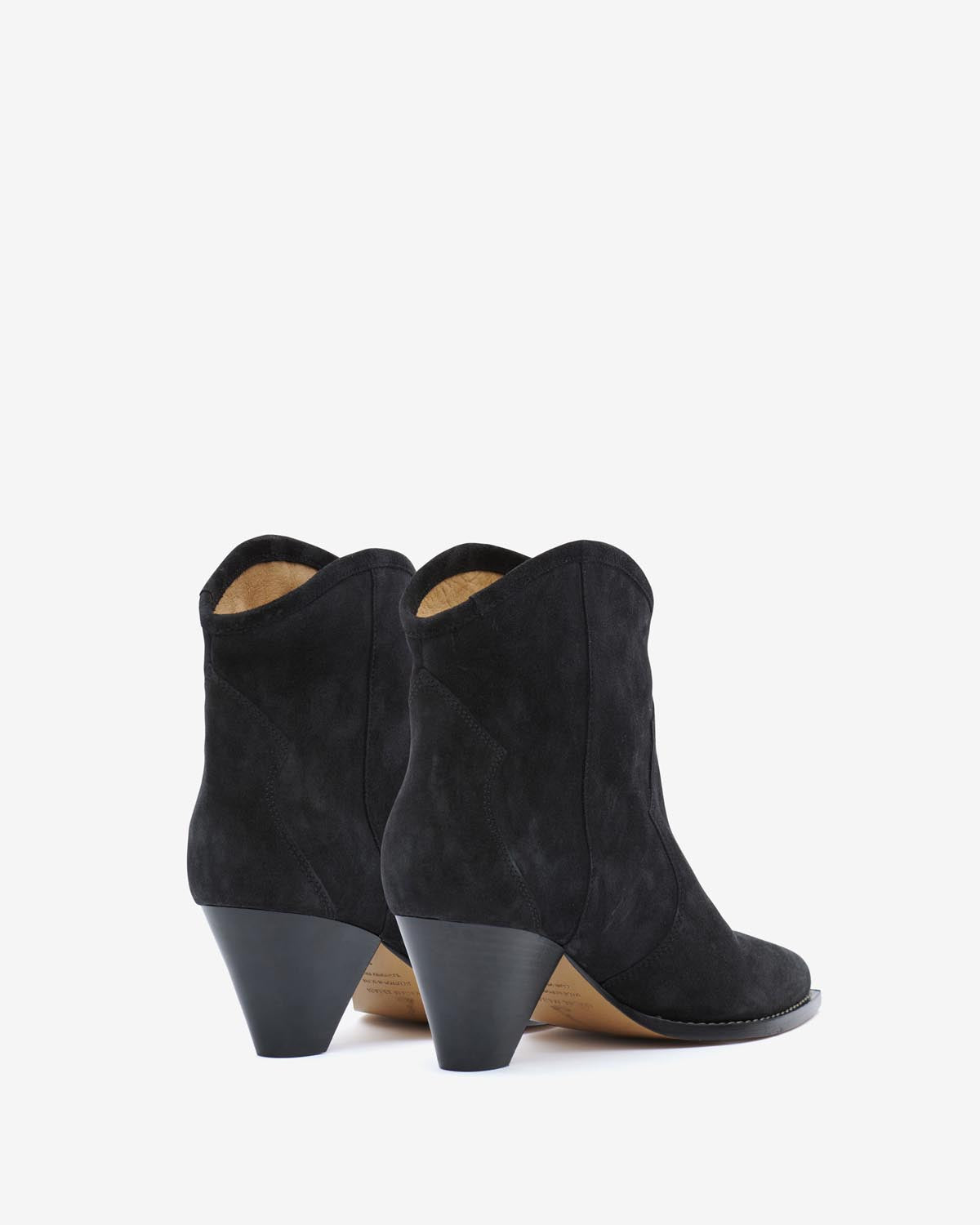 Boots darizo Woman Schwarz gewaschen 3