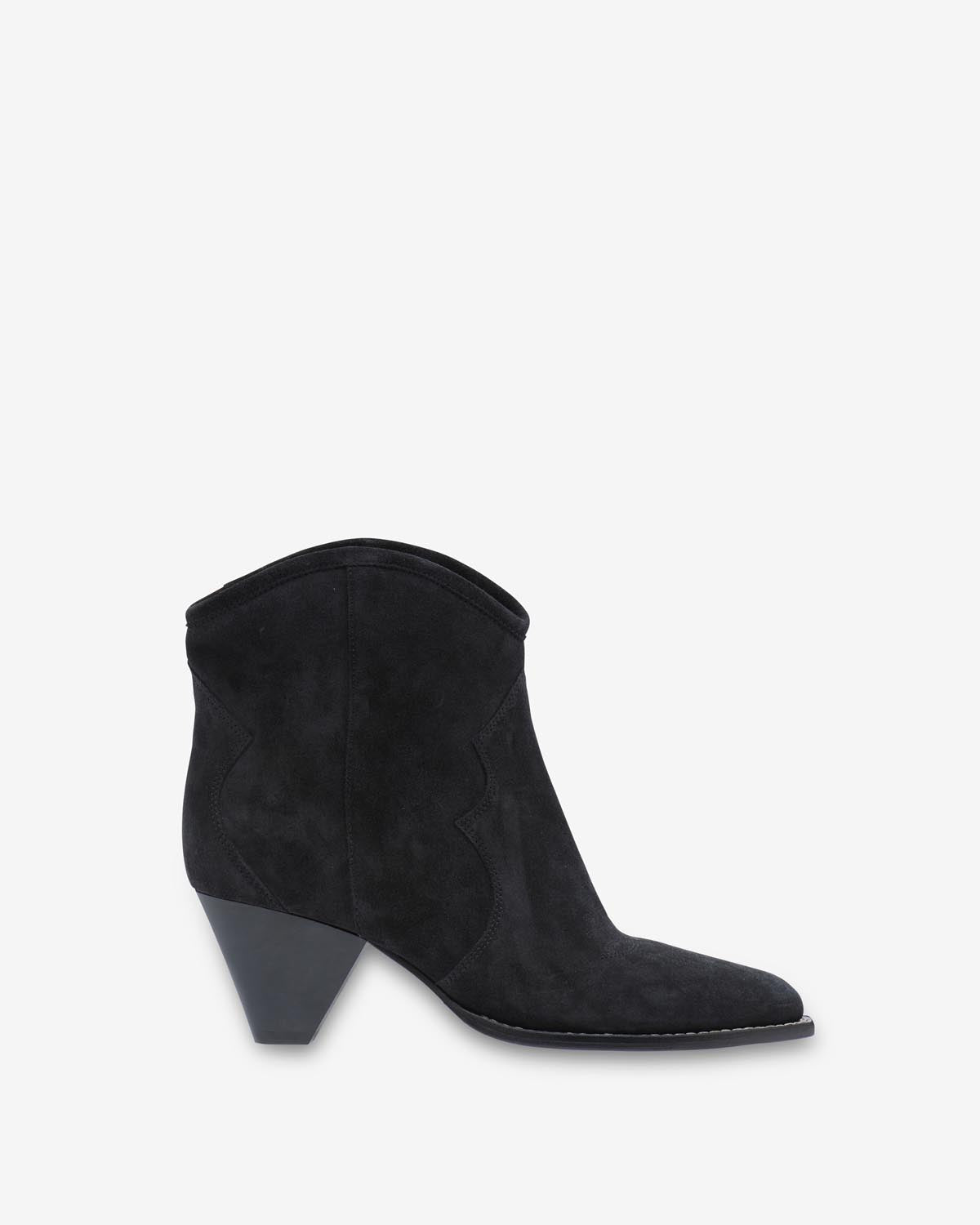 Boots darizo Woman Schwarz gewaschen 1