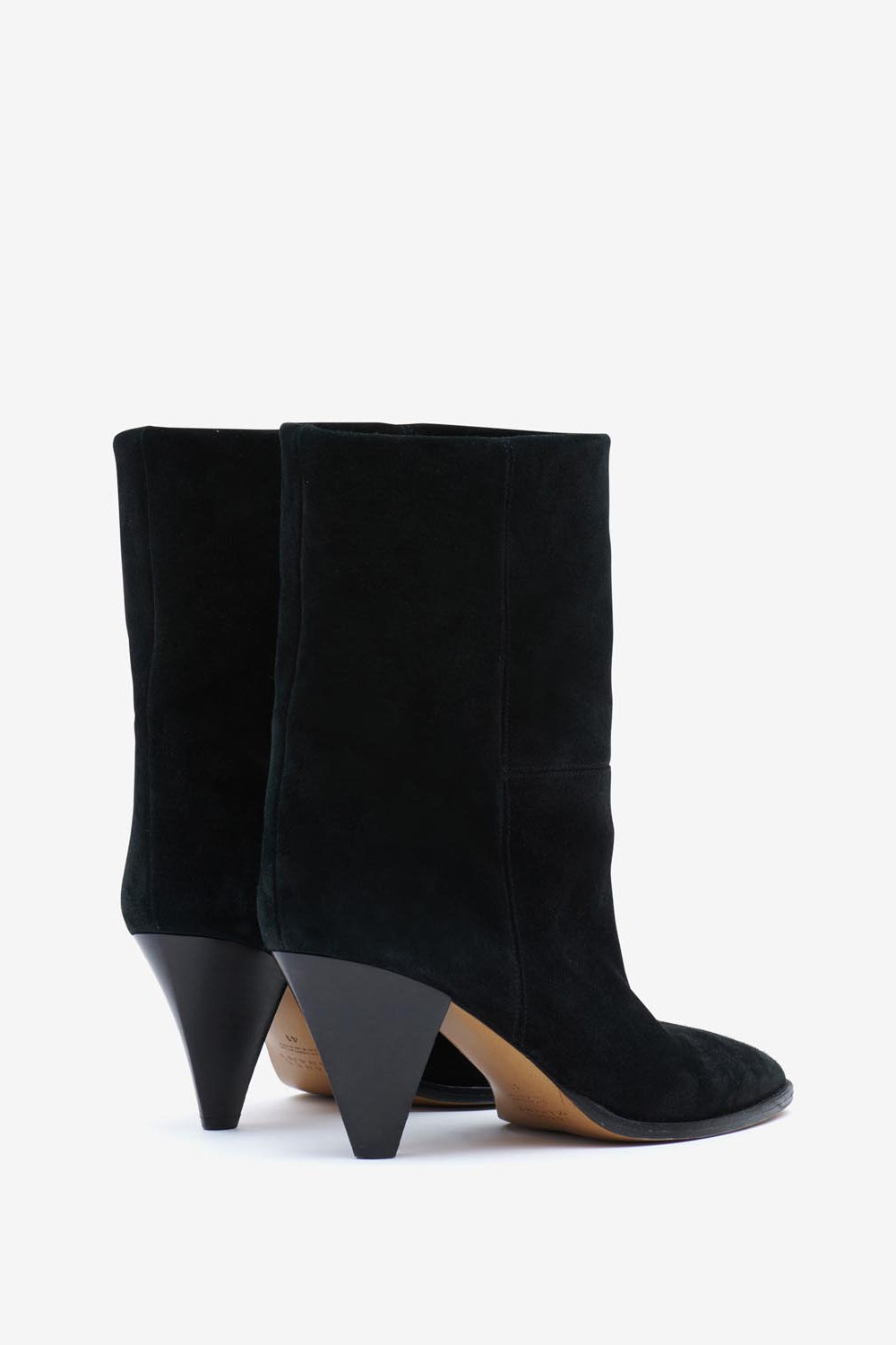 Rouxa suede ankle boots - 黒 - Woman - 4