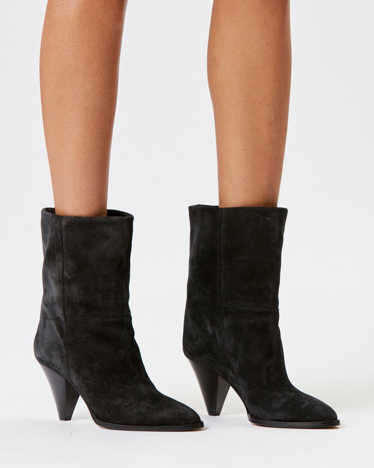 Botas bajas rouxa Woman Negro 10
