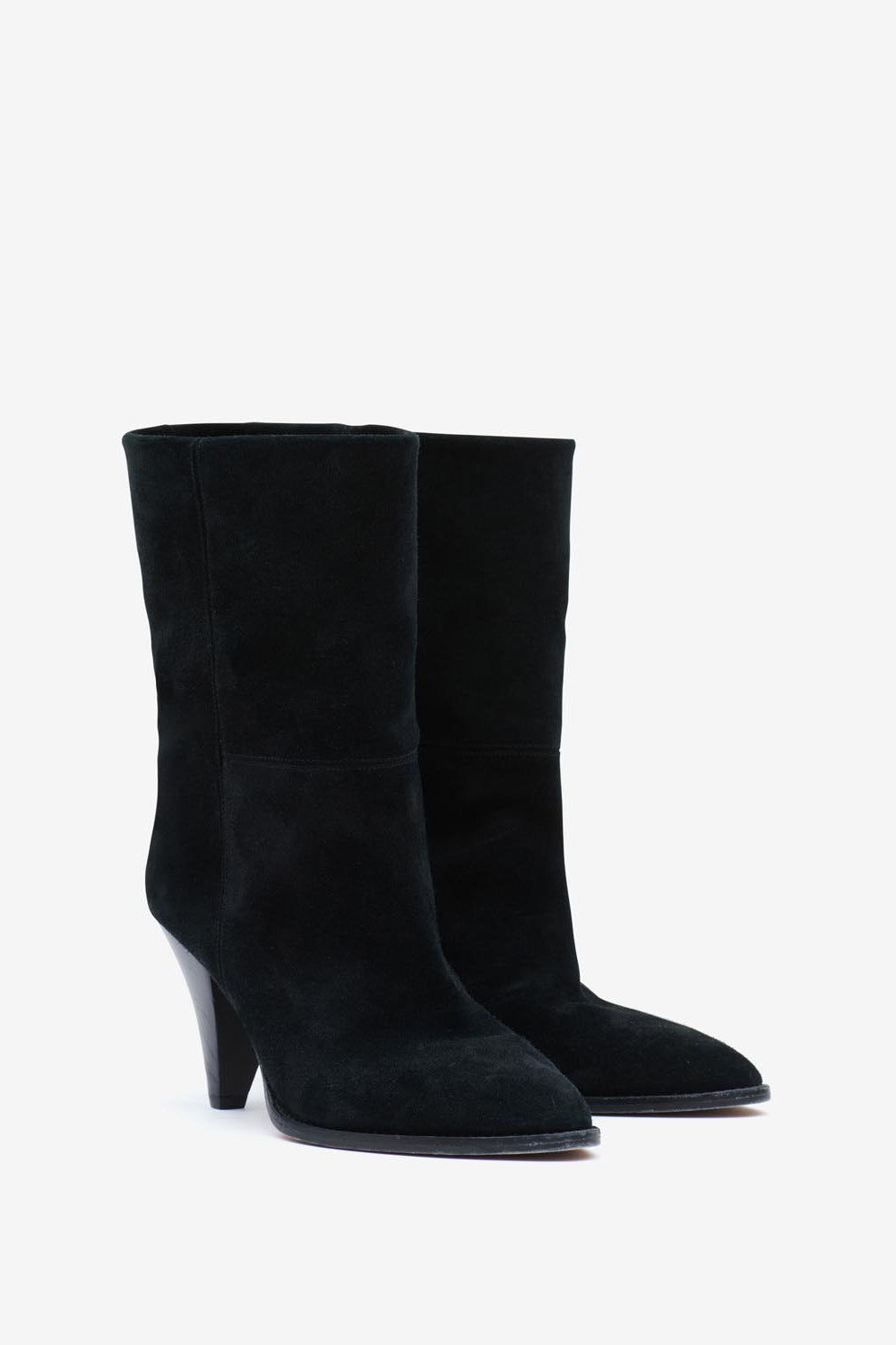 Rouxa suede ankle boots - 黒 - Woman - 6