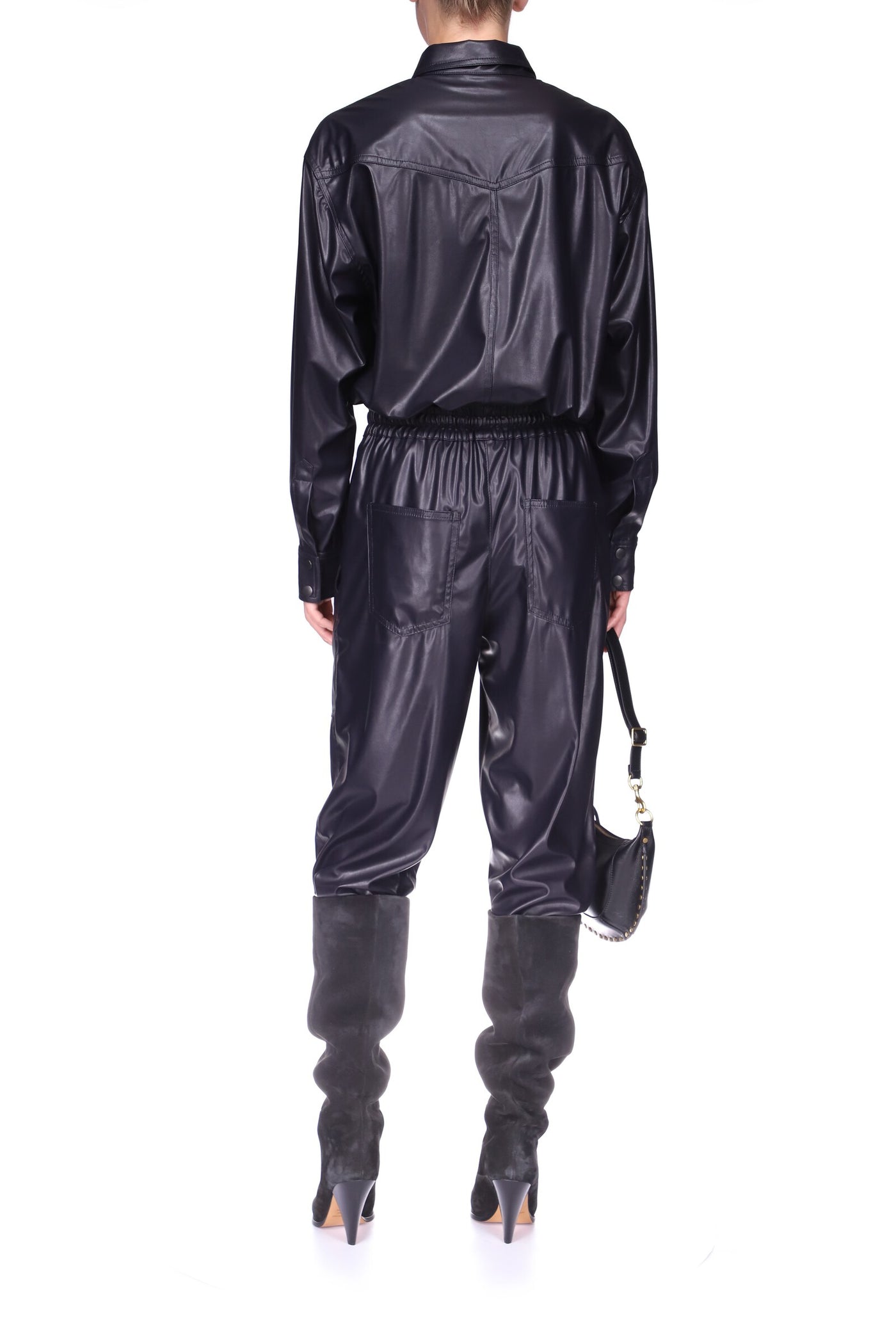 Ririo suede leather boots - 黒 - Woman - 9