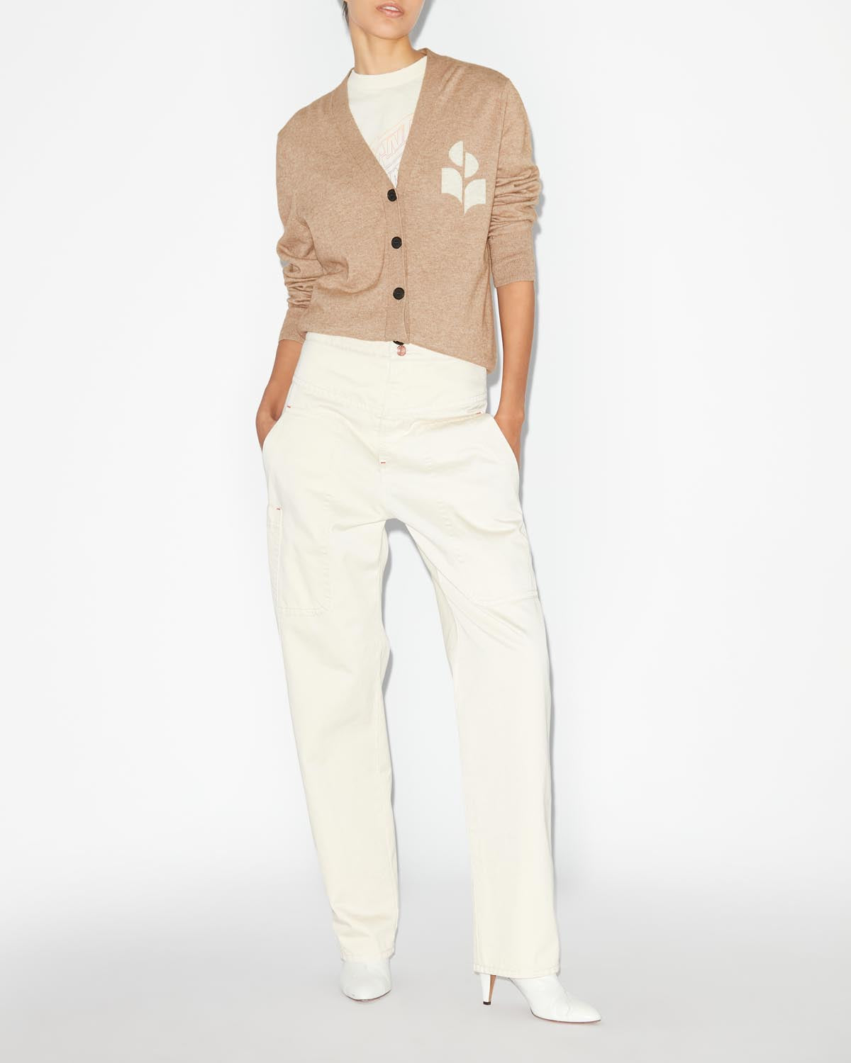Karin カーディガン Woman Camel 3
