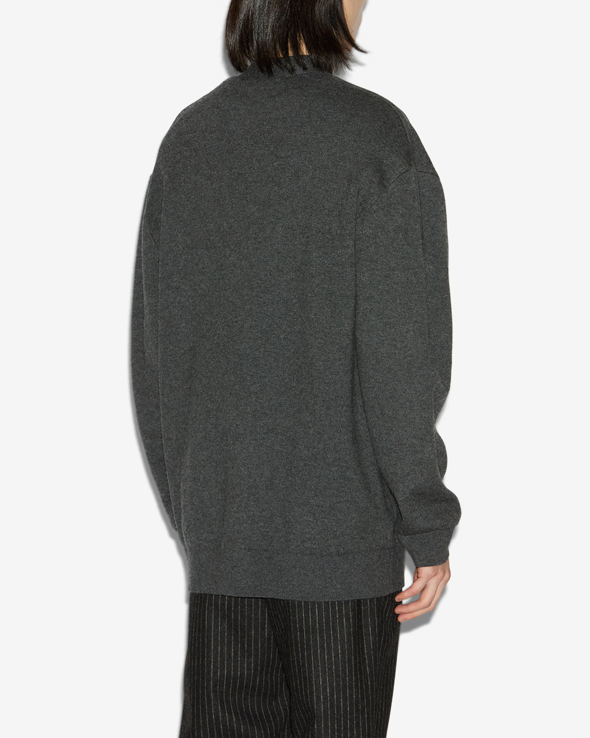 Curtis cardigan Man Anthracite 3