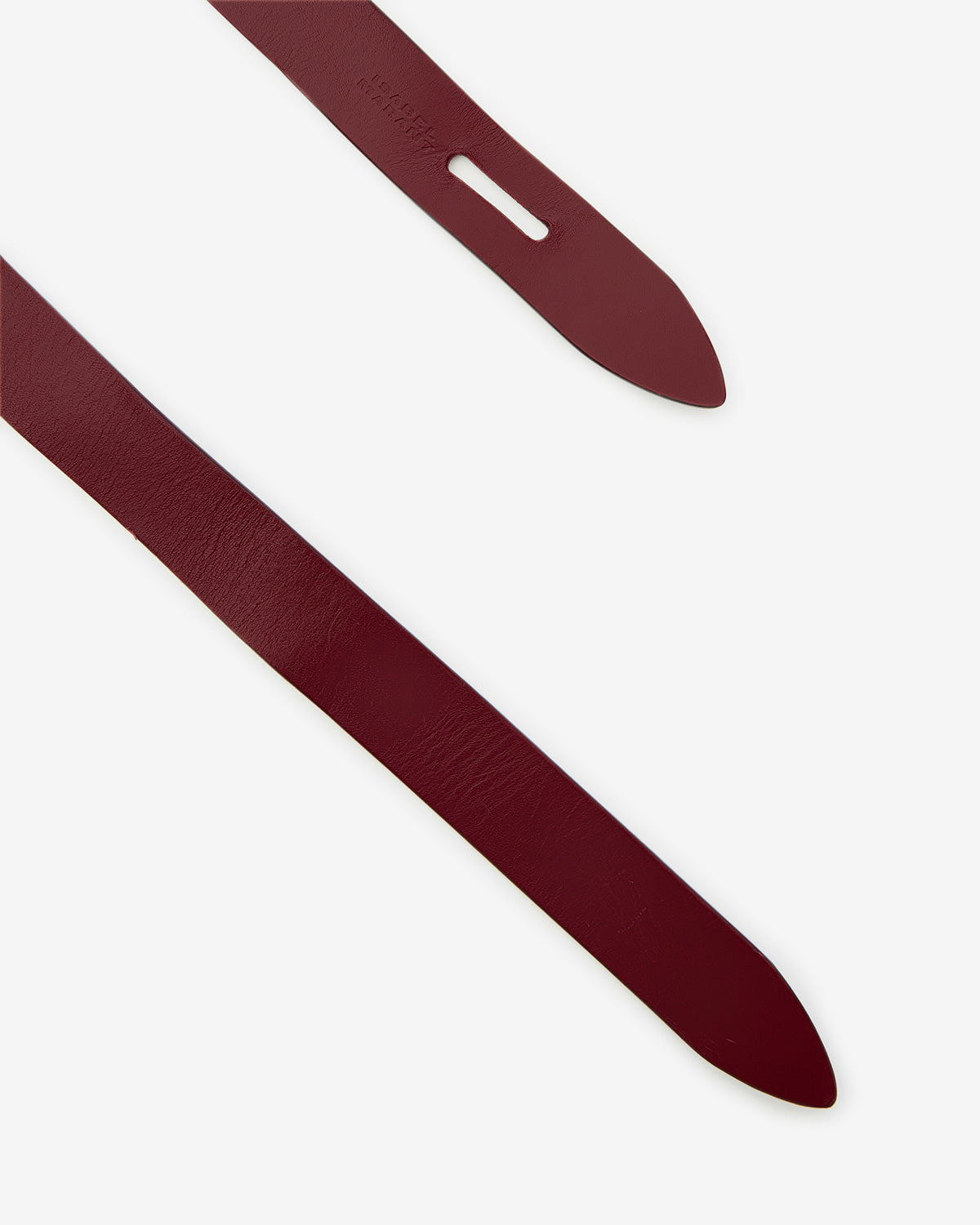 Lecce ベルト Woman Burgundy-black 3