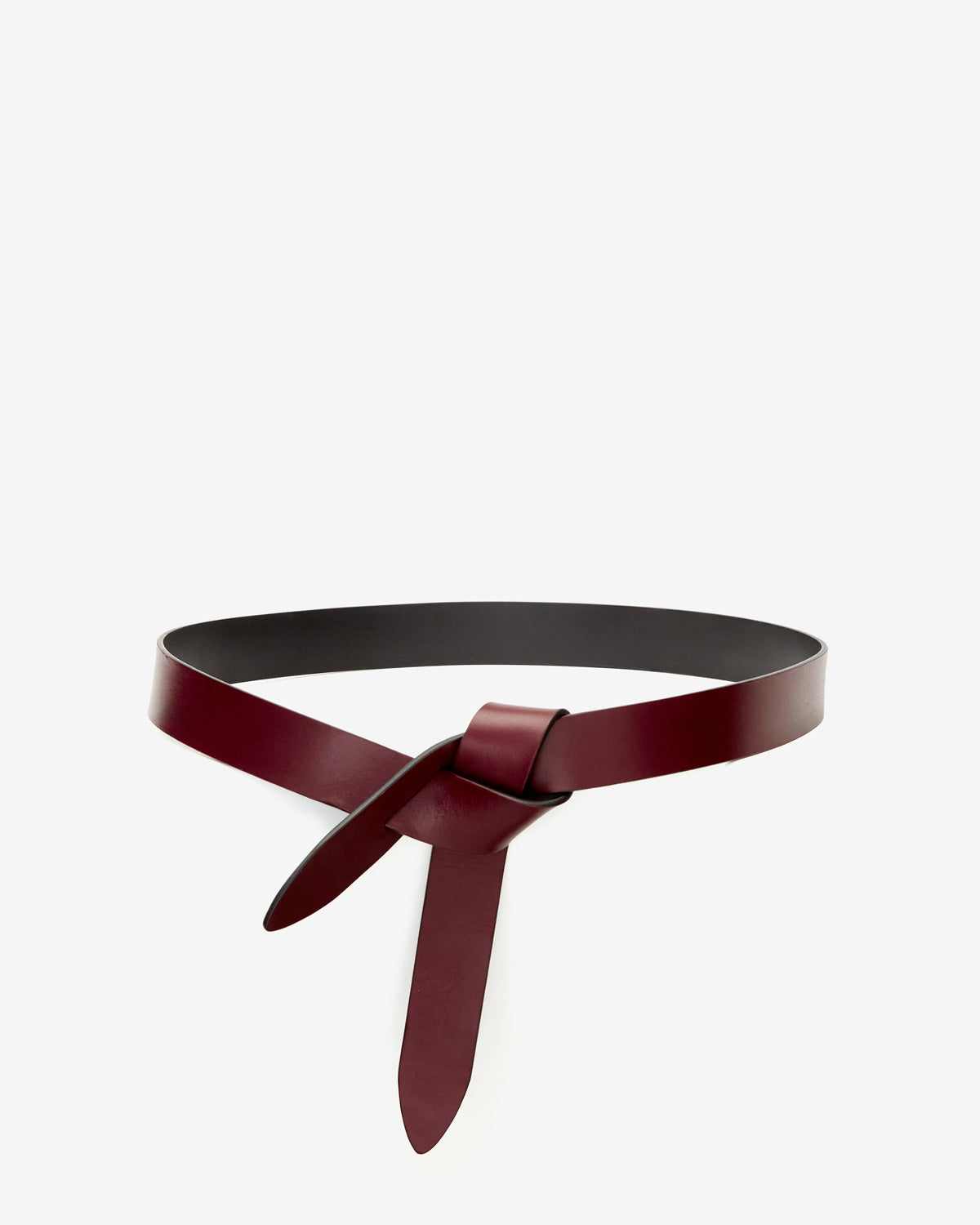 Lecce ベルト Woman Burgundy-black 1