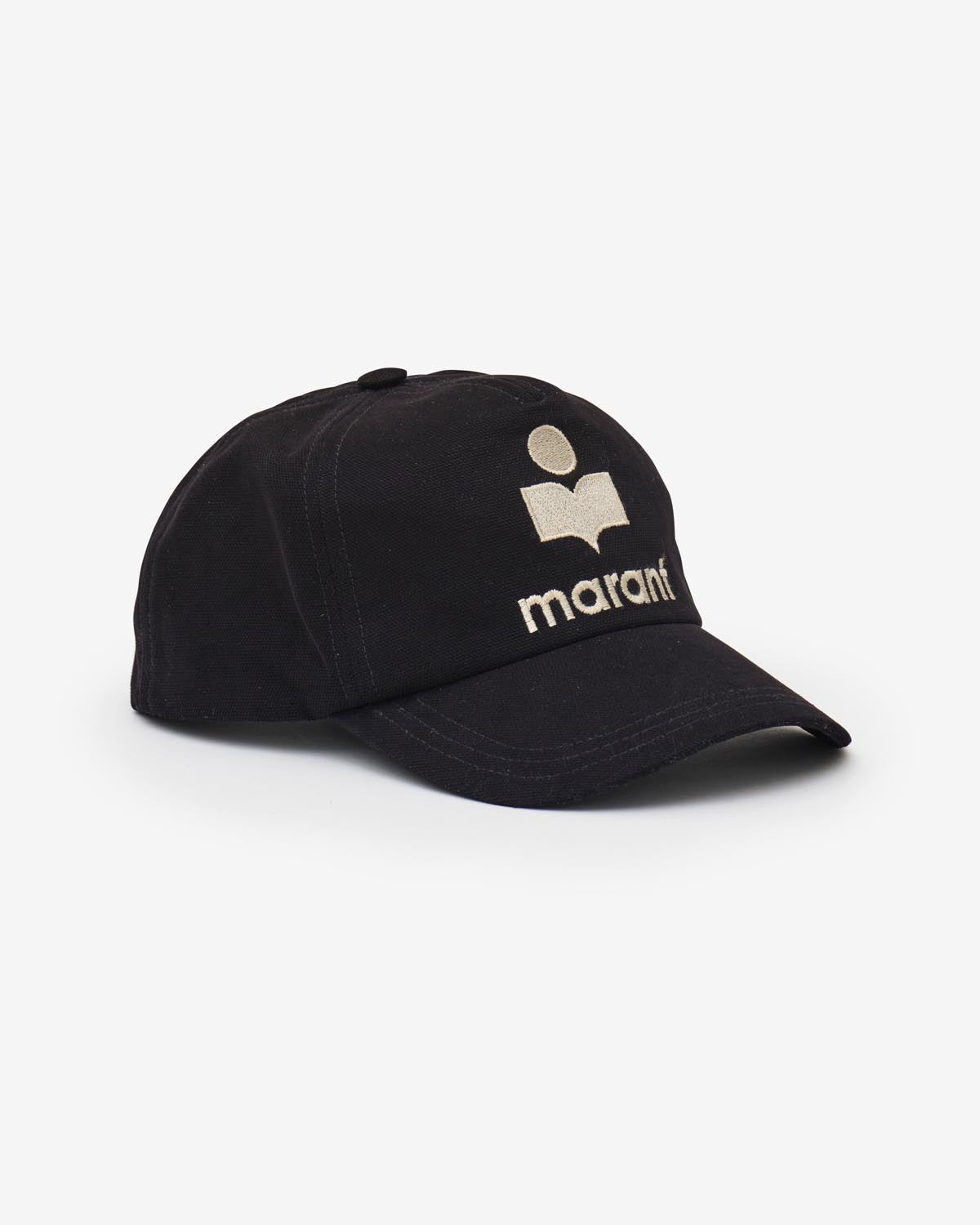 Basecap tyron Woman Black and ecru 1