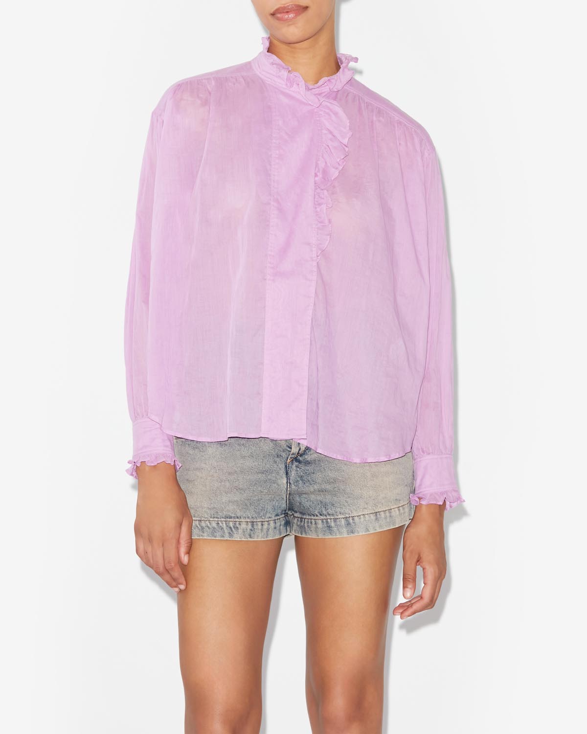 Pamias top Woman Mauve 1