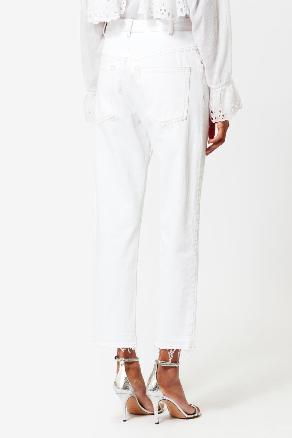 Belden regular jeans - 白 - Woman - 10