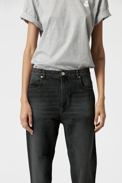 Neaj パンツ - ウォッシュドブラック - Woman - 3