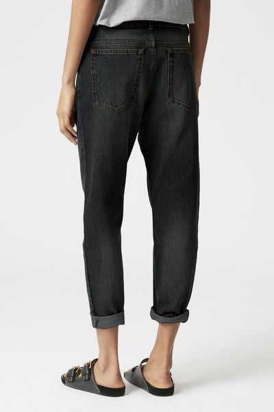 Neaj パンツ - ウォッシュドブラック - Woman - 5