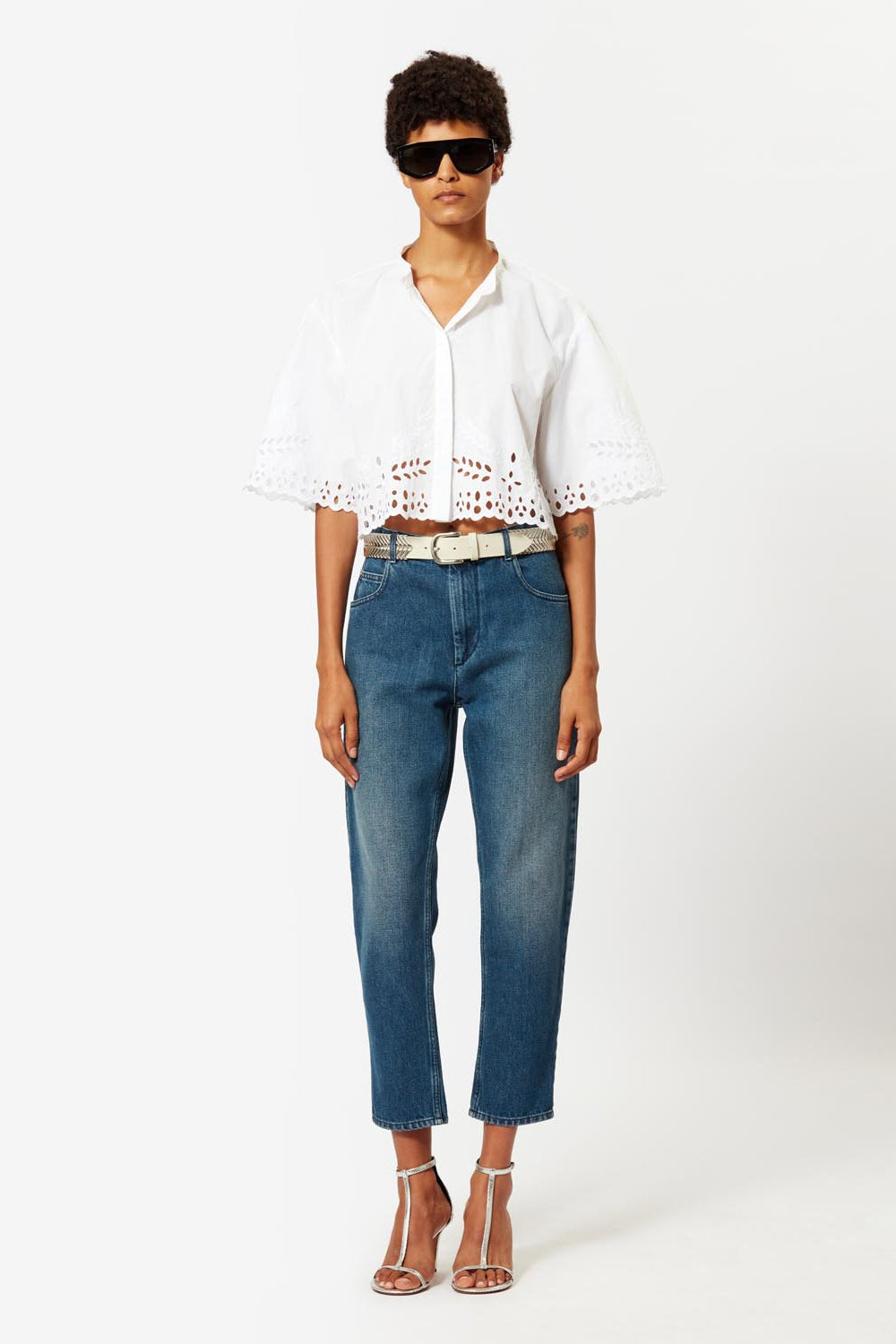 Neasr フィットジーンズ - 青 - Woman - 4