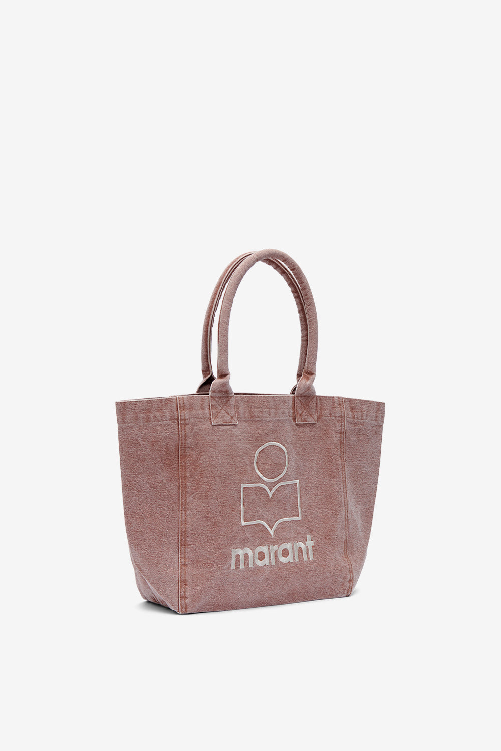 Tasche small yenky aus ausgewaschener baumwolle mit logo - Light rust - Woman - 3